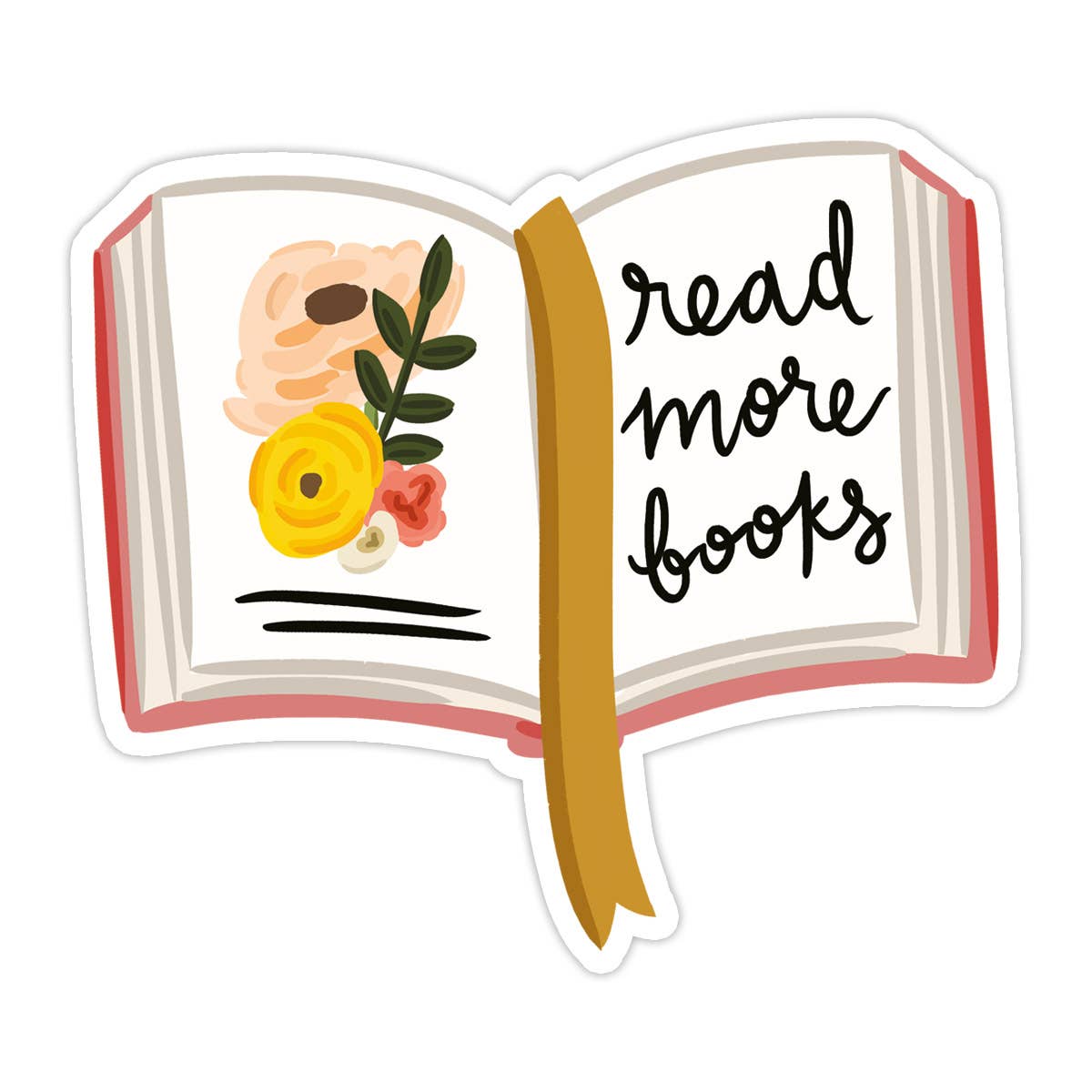 READ BOOK STICKERS & CLIP ART